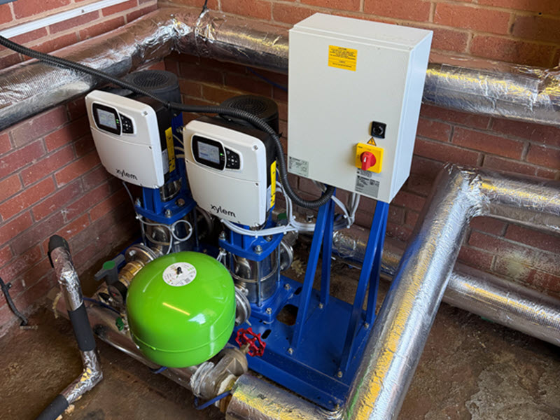 Newbury Racecourse Keeps the Pressure On with New Booster Set Installation